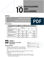 10. Haloalkanes and Haloarenes (Revision Notes)