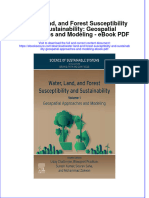 Full Download Book Water Land and Forest Susceptibility and Sustainability Geospatial Approaches and Modeling PDF