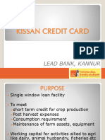 Kissan Credit Card: Lead Bank, Kannur