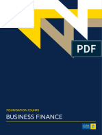 Business Finance Seventh Edition Study Guide