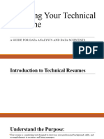 Crafting Your Technical Resume