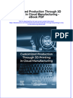 Full download book Customized Production Through 3D Printing In Cloud Manufacturing Pdf pdf