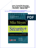 Full Download Book Mike Meyers Comptia Security Certification Guide Second Edition Exam Sy0 501 PDF