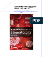 Full download book Williams Manual Of Hematology 10Th Edition Pdf pdf