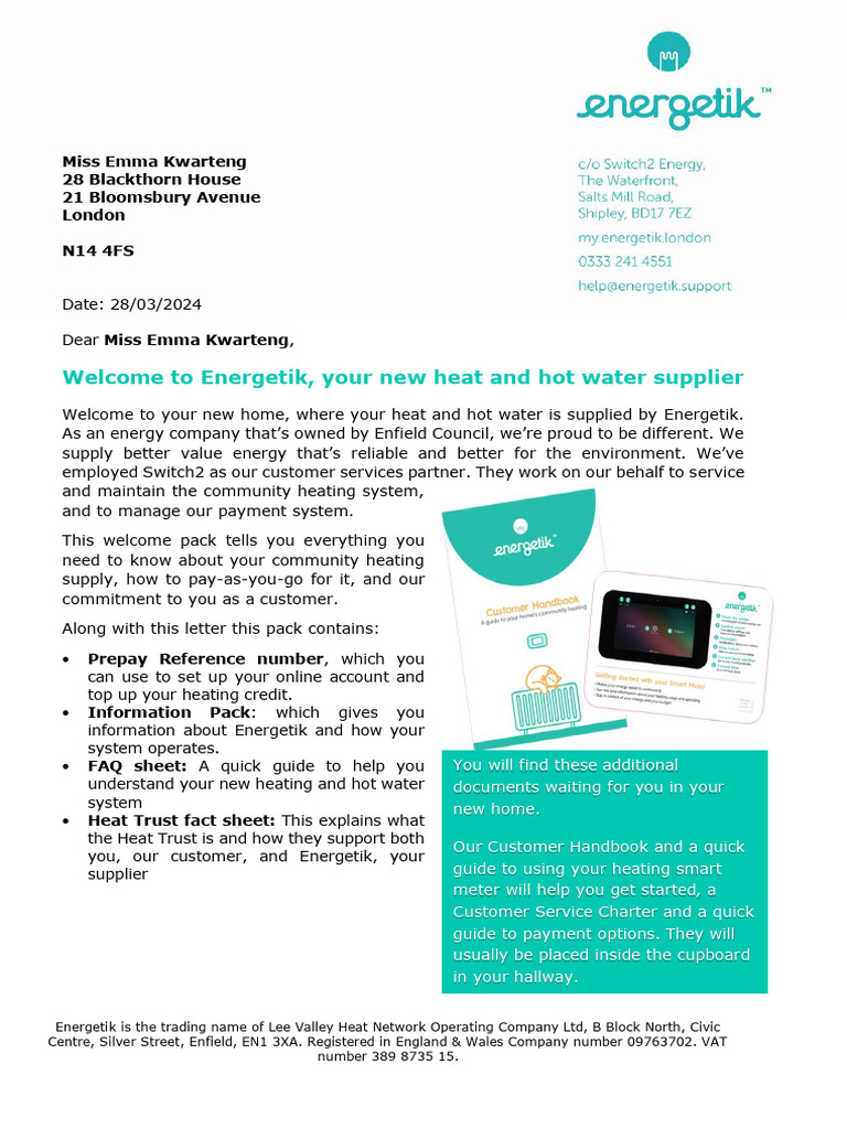 Welcome to Energetik: Your Heating Guide | PDF | Water Heating | Heat