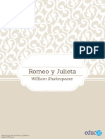 Romeo y Julieta - William Shakespeare