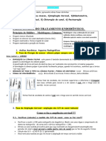 Roteiro e Passo A Passo Instrumentação Dos Canais Dentes Anteriores