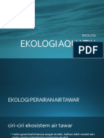 Ekologi Aquatik