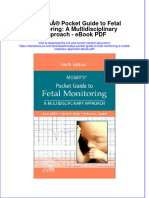 Full download book Mosbys Pocket Guide To Fetal Monitoring A Multidisciplinary Approach Pdf pdf
