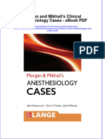 Full download book Morgan And Mikhails Clinical Anesthesiology Cases Pdf pdf