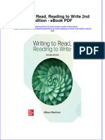 Full download book Writing To Read Reading To Write 2Nd Edition Pdf pdf