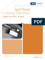 BS en 1154 - 1997 + A1 - 2003 Controlled-Door-Closing-Devices