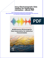 Full Download Book Multifrequency Electromagnetic Data Interpretation For Subsurface Characterization PDF