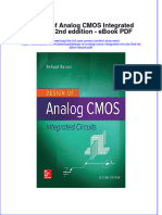 Full download book Design Of Analog Cmos Integrated Circuits 2Nd Eddition Pdf pdf