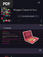 Java Presentation On Wrapper Class
