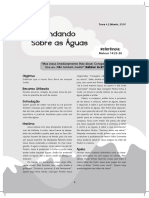 Andando Sobre As Águas. Meditação Infantil