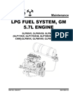 LPG Fuel System, GM 5.7L Engine: Maintenance
