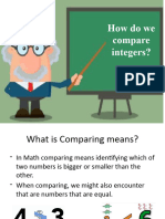 Comparing Integers