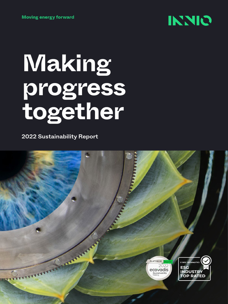 Innio Sustainability Report 2022 Pdf Sustainability Supply Chain