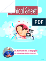 Obs & Gyn Clinical Sheets by DR - Awny