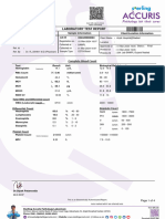 Laboratory Test Report: Complete Blood Count