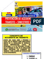 Prevencion de Accidentes de Transito - 04 Abril 2024.