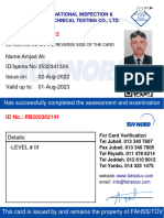 National Inspection & Technical Testing Co., LTD.: ID No.: YN202302912