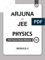 Arjuna For Physics Class-XI - Module-3