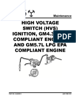 High Voltage Switch (HVS) Ignition, Gm4.3L Epa Compliant Engines and Gm5.7L LPG Epa Compliant Engine