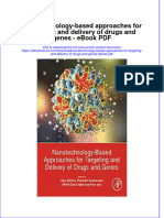 Full Download Book Nanotechnology Based Approaches For Targeting and Delivery of Drugs and Genes PDF
