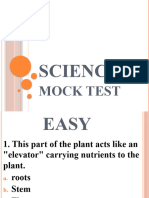 Mock Test Science 3 4 5 6