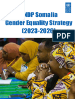 Undp Somalia Gender Equality Strategy 2023-2026 Summary
