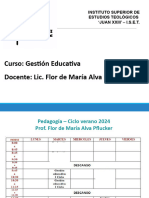 Gestión Educativa - CLASE 1