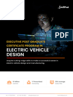 Electric Vehicle Design Brochure