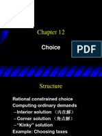 Lecture 12 Choice