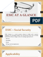 Esic at A Glance