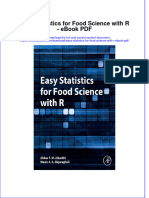 Full Download Book Easy Statistics For Food Science With R PDF