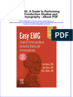 Full Download Book Easy Emg A Guide To Performing Nerve Conduction Studies and Electromyography PDF