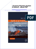 Full download book Earth As An Evolving Planetary System Fourth Edition Pdf pdf