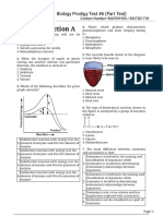 Biology Prodigy Test #6 (Part Test)