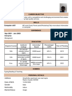 Resume Resume Format7