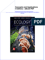 Full Download Book Ecology Concepts and Applications Ninth Edition PDF