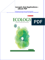 Full Download Book Ecology Concepts and Applications PDF