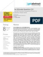 The Ultimate Question 2.0 Reichheld en 28760