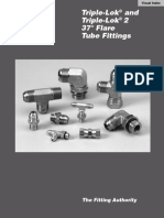 EFCG9 Tube Fittings 4300 2 Triple-Lok and Triple-Lok2 37flare Tube Fitting