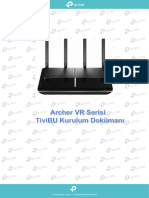 TP-Link Archer v400 Modem Tivibu Ayarlari