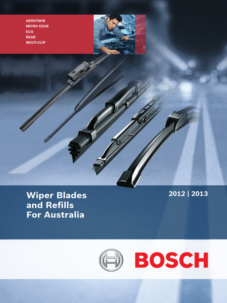 Wiper Blade Catalogue Australia PDF Diesel Engine Car