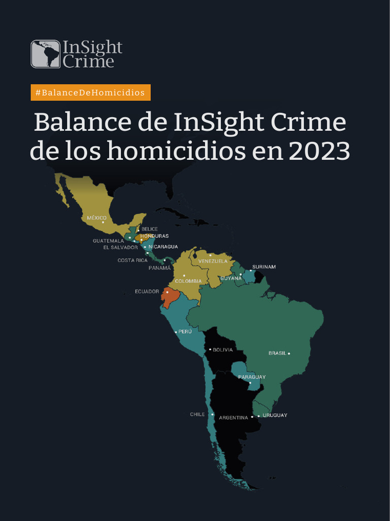 Balance de Homicidios en América Latina 2023 | PDF | Pandilla | Honduras