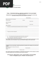 First Medical Report for Accident | PDF | Physical Therapy | Causes Of ...