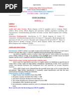 Consumer Electronics Study Material Module-2 - Part-1